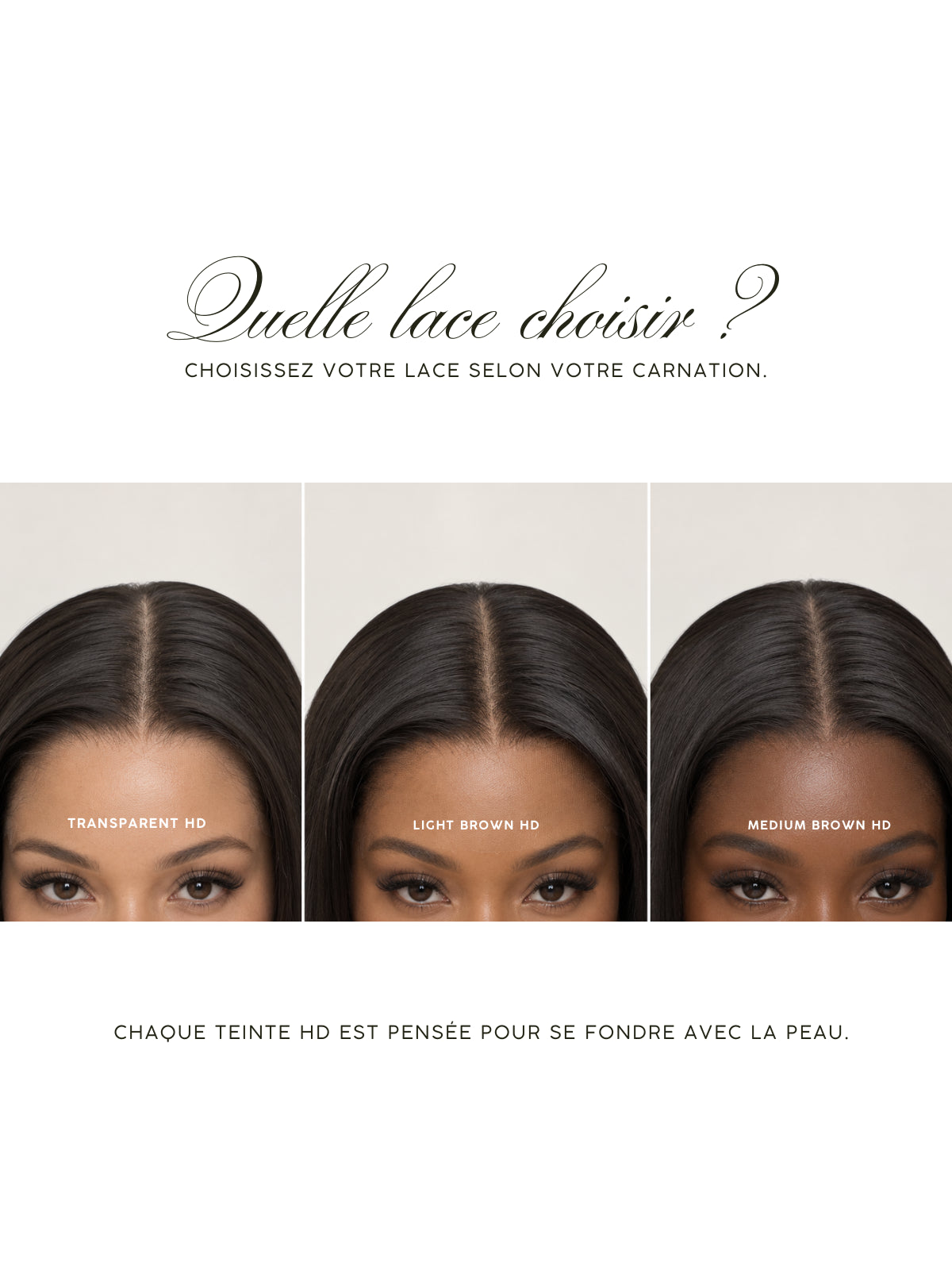Perruque — Deep Dark Brown