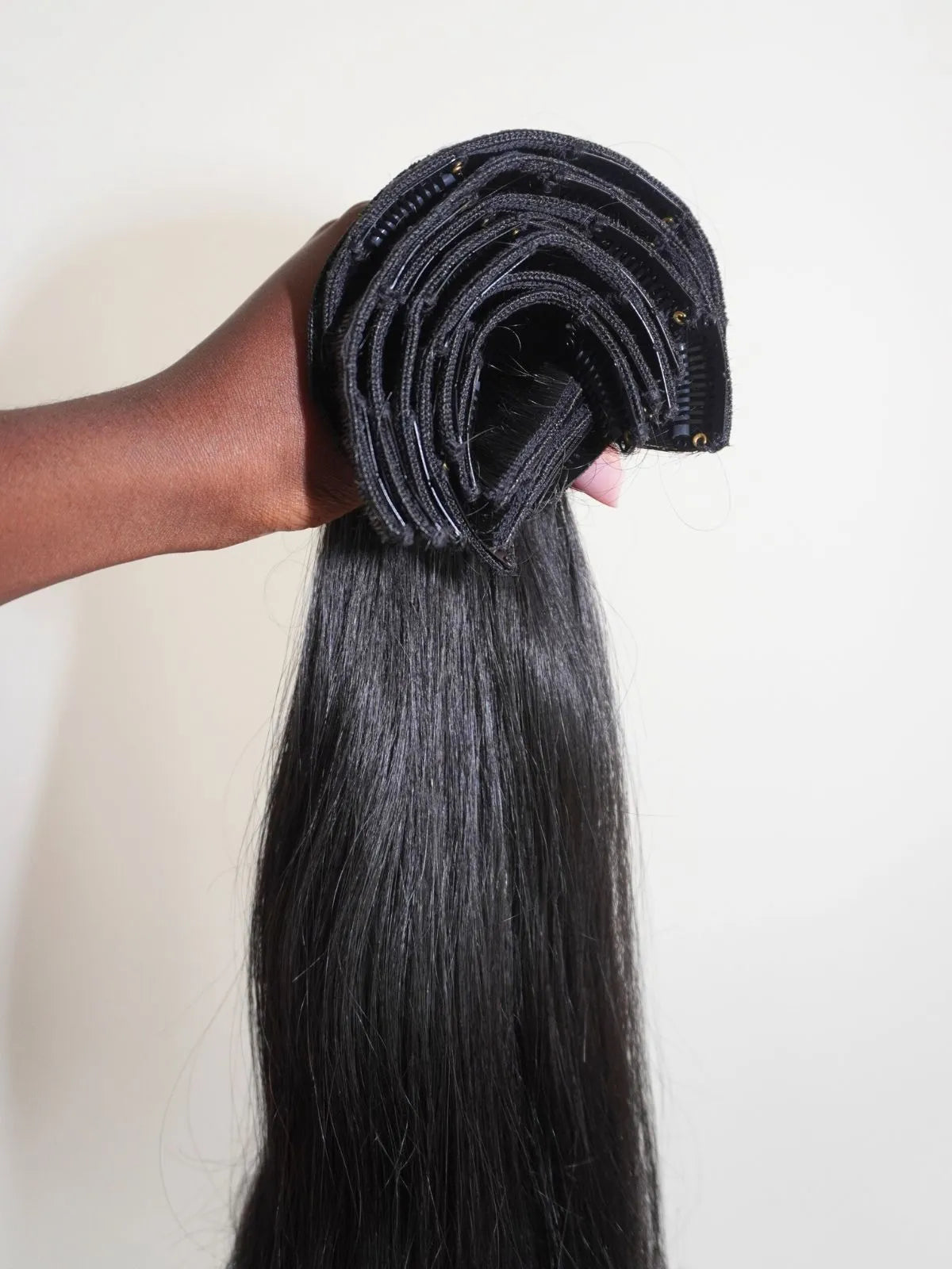 Clip-in Lisse — Raw Hair Donneur Unique